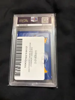 PSA 10 Team Rocket’s Meowth #18 Black Star Promo WOTC Pokemon 2000 - Image 2