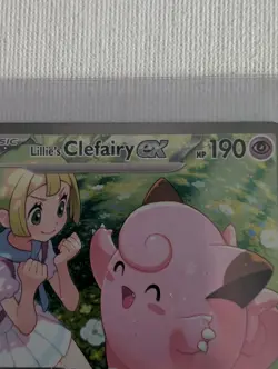 2025 Pokemon Journey Together #184/159 Lillie's Clefairy EX Free Shipping - Image 2