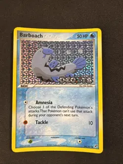 Barboach 54/107 Deoxys Reverse Holo Pokemon - Image 1
