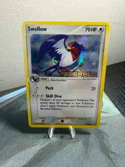 Swellow 41/106 Emerald Holo Pokemon 2005 - Image 1
