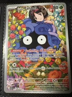 Pokemon Ascended Heroes- Erika's Tangela Illustration Rare (IR) 218/217 - Image 1