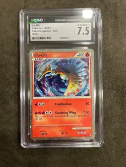 Shiny Ho-oh Call of Legends Holo UR #SL5 Pokemon English Graded CGC 7.5 NM - Image 1