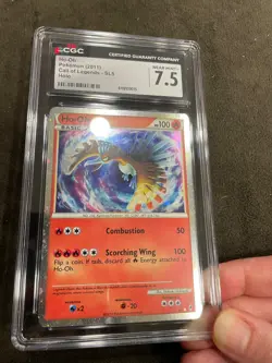 Shiny Ho-oh Call of Legends Holo UR #SL5 Pokemon English Graded CGC 7.5 NM - Image 4