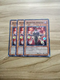 Yu-Gi-Oh! - Rapid-Fire Magician 3X - Complete Playset Of Common Cards - Image 1