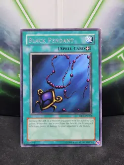 Yugioh Black Pendant DB1-EN003 Rare NM - Image 1