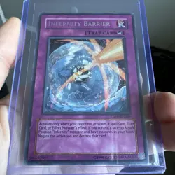 Infernity Barrier TSHD-EN089 the Shining Darkness Secret Rare Unlimited - Image 1