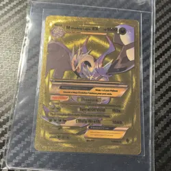 M Shadow Lugia Ex Hp1000 Gold Foil Fan Art Display Card NM P1 - Image 1
