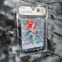 Weiss Schwarz Disney 100 Ariel Foil Card # Dds/S104-078 RR Japanese Set Mermaid - Image 1
