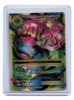 M Venusaur EX 100/108 Holo Full Art XY Evolutions Pokemon Card - Image 1