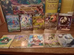Pokemon Sir Card Lot Plus Bonus Charizard Garchomp - Image 1