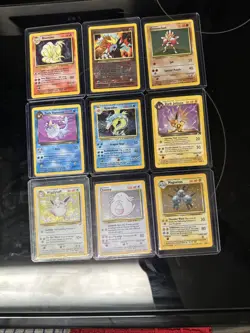 WOTC Pokemon TCG vintage Holo Card Lot - Image 1