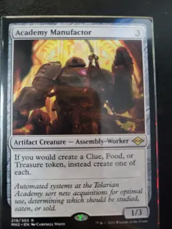 Academy Manufactor Modern Horizons 2 Mtg Magic NM - Image 1