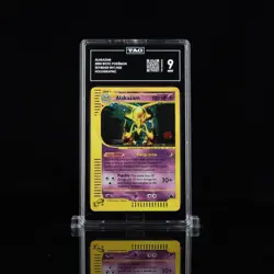 2003 POKEMON SKYRIDGE #H1 ALAKAZAM-HOLO TAG 9 - Image 1