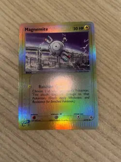 Magnemite 62/97 Dragon Reverse Holo Mint Condition Clean Vintage Ereader Pokemon - Image 2