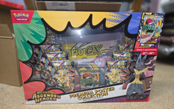 Pokemon TCG: Ascended Heroes Premium Poster Collection Mega Lucario EX - Image 1