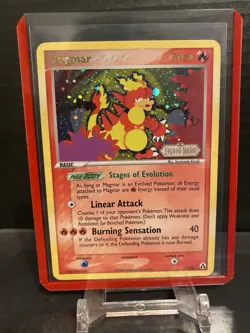 Magmar 21/92 Reverse Holo Rare EX Legend Maker Pokemon 2006 LP - Image 2