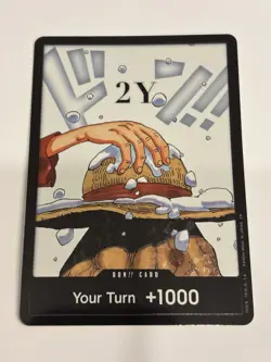 Special DON!! Card 2Y DP-08 One Piece Legacy of the Master Promo Foil NM English - Image 1