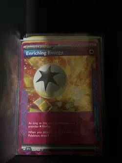 Pokemon TCG Enriching Energy 191/191 Surging Sparks Ace Spec Trainer - Image 1