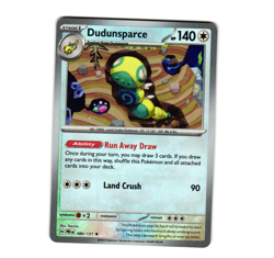 Pokemon Dudunsparce (Poke Ball Pattern) 080/131 SV: Prismatic Evolutions Rare NM - Image 1