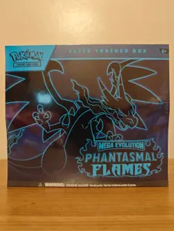 Pokemon Mega Phantasm Flames Elite Trainer Box ETB New/Factory Sealed - Image 1