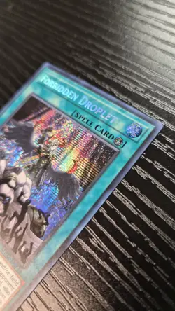 Forbidden Droplet MP22-EN254 2022 Tin of the Pharaoh's Gods Yu-Gi-Oh SECRET RARE - Image 2