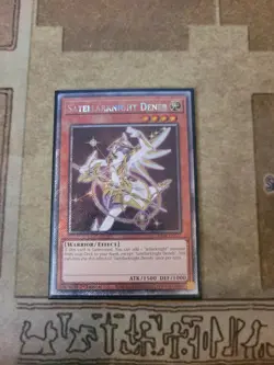 YUGIOH SATELLARKNIGHT DENEB RA04-EN227 PLATINUM RARE 1ST ED NM - Image 1