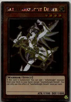 Satellarknight Deneb (Platinum Secret Rare) Platinum Secret Rare Quarter Century - Image 1