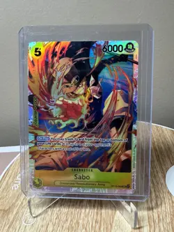 Sabo ST13-008 - One Piece TCG - SR Foil Near-Mint Super Rare English - Image 1