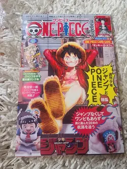 One Piece Magazine Vol. 20 w/ Promo Trading Card Luffy SR ST21-014 | US - Image 1
