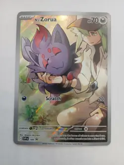 N's Zorua - 189 Promo Holo NM Pokemon SV: Scarlet & Violet Promo Cards - Image 1