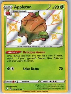 Appletun SV014/SV122 Shining Fates: Shiny Vault - Pokemon Card - NM - Image 1