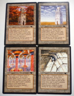 MTG Antiquities Lot Urza Lands Tower Mine Power Plant Vintage Magic Cards - Image 4