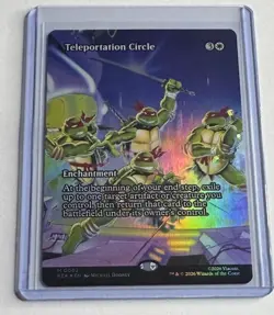 Teleportation Circle #2 Teenage Mutant Ninja Turtles Borderless Mythic Foil NM/M - Image 1