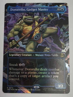 MTG Donatello, Gadget Master (Borderless) foil Teenage Mutant Ninja Turtles - Image 1