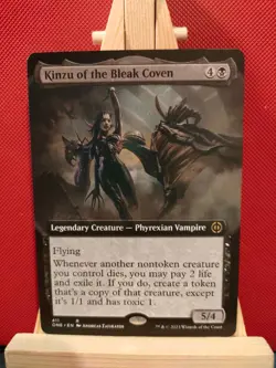 Kinzu of the Bleak Coven (Extended Art) - Phyrexia: All Will Be One - NM - MTG - Image 1