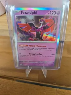 Fezandipiti Masterball 045/131 Prismatic Evolutions Pokemon TCG Card - Image 1