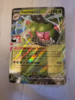 Yanmega EX 003/182 Double Rare Holo Pokemon TCG Card NM Condition Prize Pack - Image 1