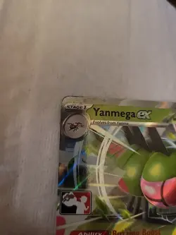 Yanmega EX 003/182 Double Rare Holo Pokemon TCG Card NM Condition Prize Pack - Image 2