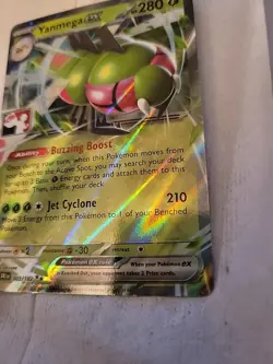 Yanmega EX 003/182 Double Rare Holo Pokemon TCG Card NM Condition Prize Pack - Image 4