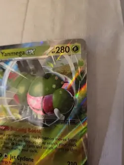 Yanmega EX 003/182 Double Rare Holo Pokemon TCG Card NM Condition Prize Pack - Image 5