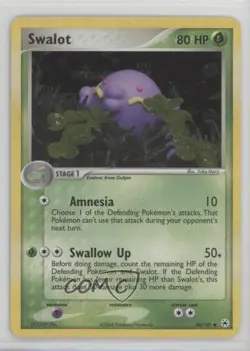 Swalot Pokemon EX Hidden Legends #50 2004 - Image 1