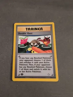 Double Gust Neo Genesis English 100/111 1st Edition Pokemon NM/LP+ - Image 1
