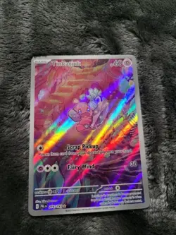 Pokemon Tinkatink 216/193 Paldea Evolved Illustration Rare Full Art Holo HP 60 - Image 1