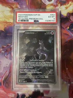 2023 POKEMON SVP EN-SV PROMO 151 ULTRA-PREMIUM COLLECTION #052 MEWTWO PSA 6 - Image 1