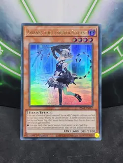 Yugioh Arianna the Labrynth Servant TAMA-EN017 Ultra Rare 1st Edition NM - Image 1