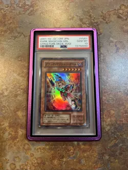 Dark Magician Girl YU-01 Super Rare Yugioh Japanese PSA 10 *090 - Image 1