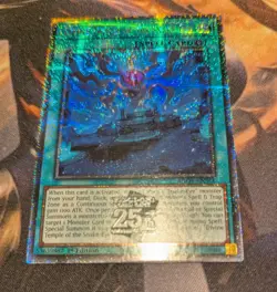 Yu-Gi-Oh! Divine Temple Of The Snake-Eye AGOV-EN056 Quarter Century Secret Rare - Image 1