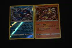 Pokemon Card Lot EX-PL Reverse Holo Kyogre & Holo Rare Groudon Celestial Storm - Image 1