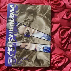 YELAN GENSHIN IMPACT OOTD Teaser ACG Anime Goddess WAIFU HOLO Card Hot 3 - Image 4