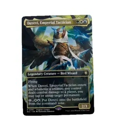 Derevi, Empyrial Tactician (Borderless) - Near Mint MTG Commander: Bloomburrow - Image 1